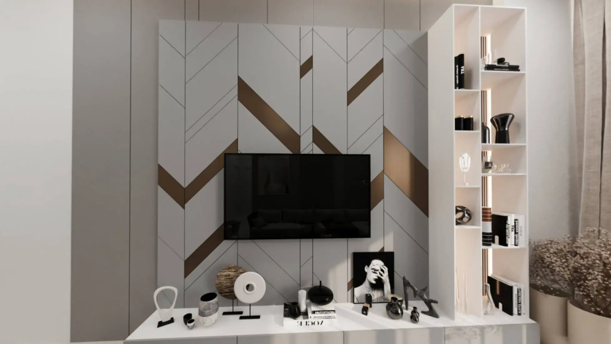 Semi-furnished finishing 6