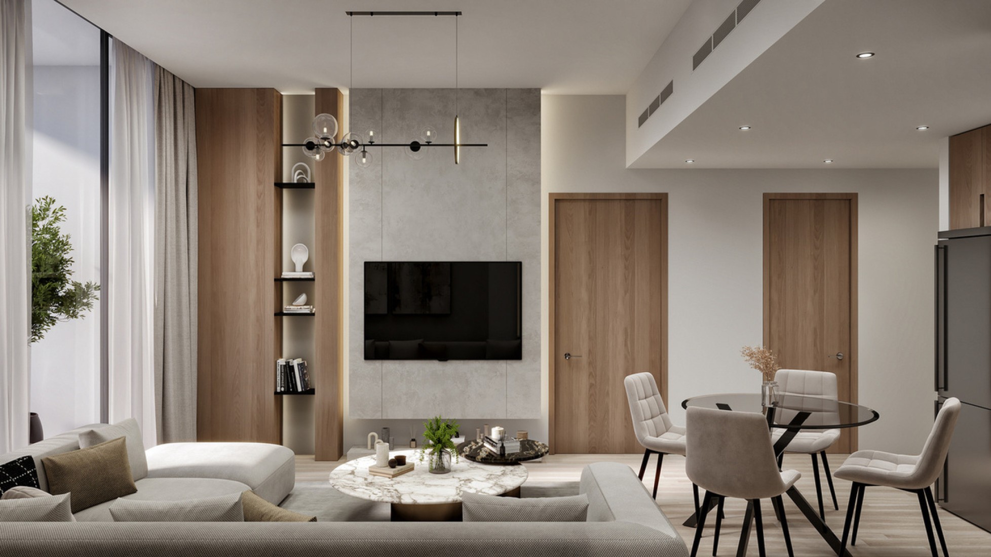 Semi-furnished finishing 1