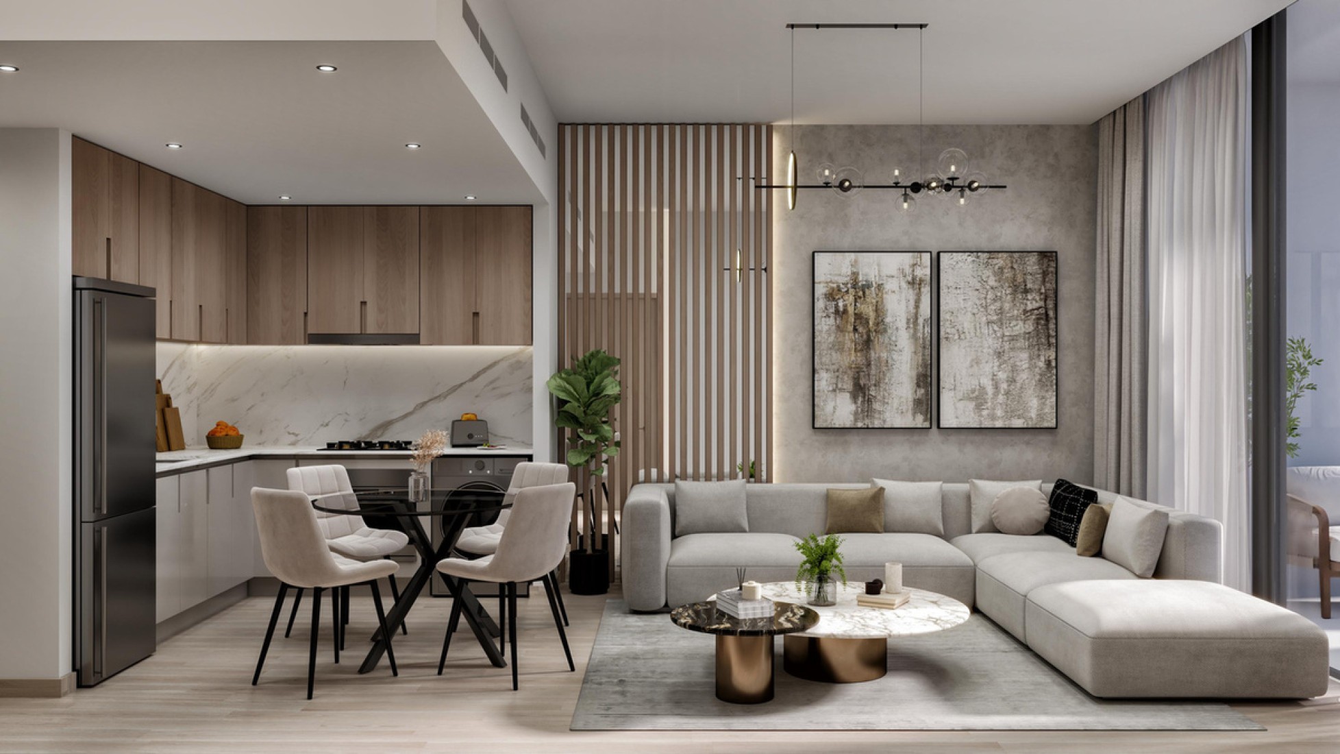 Semi-furnished finishing 3