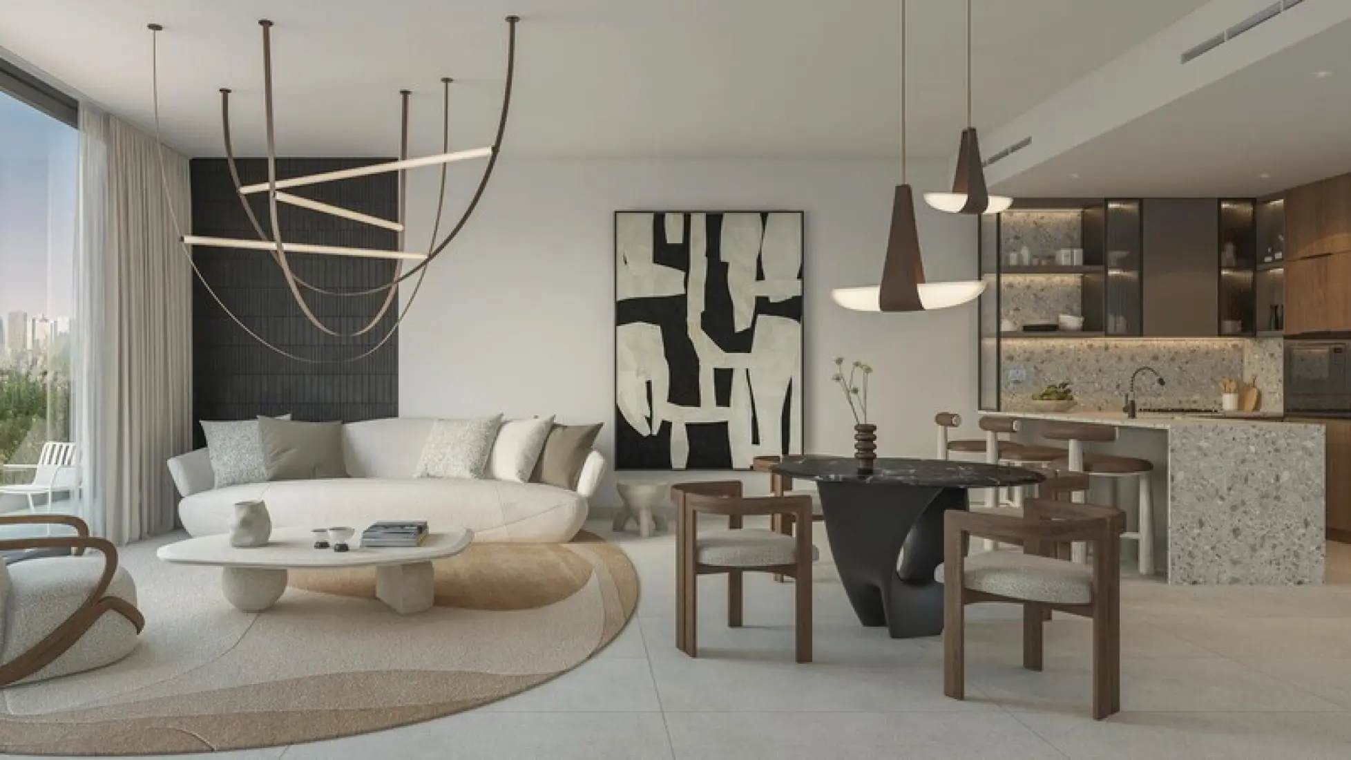 Semi-furnished finishing 2