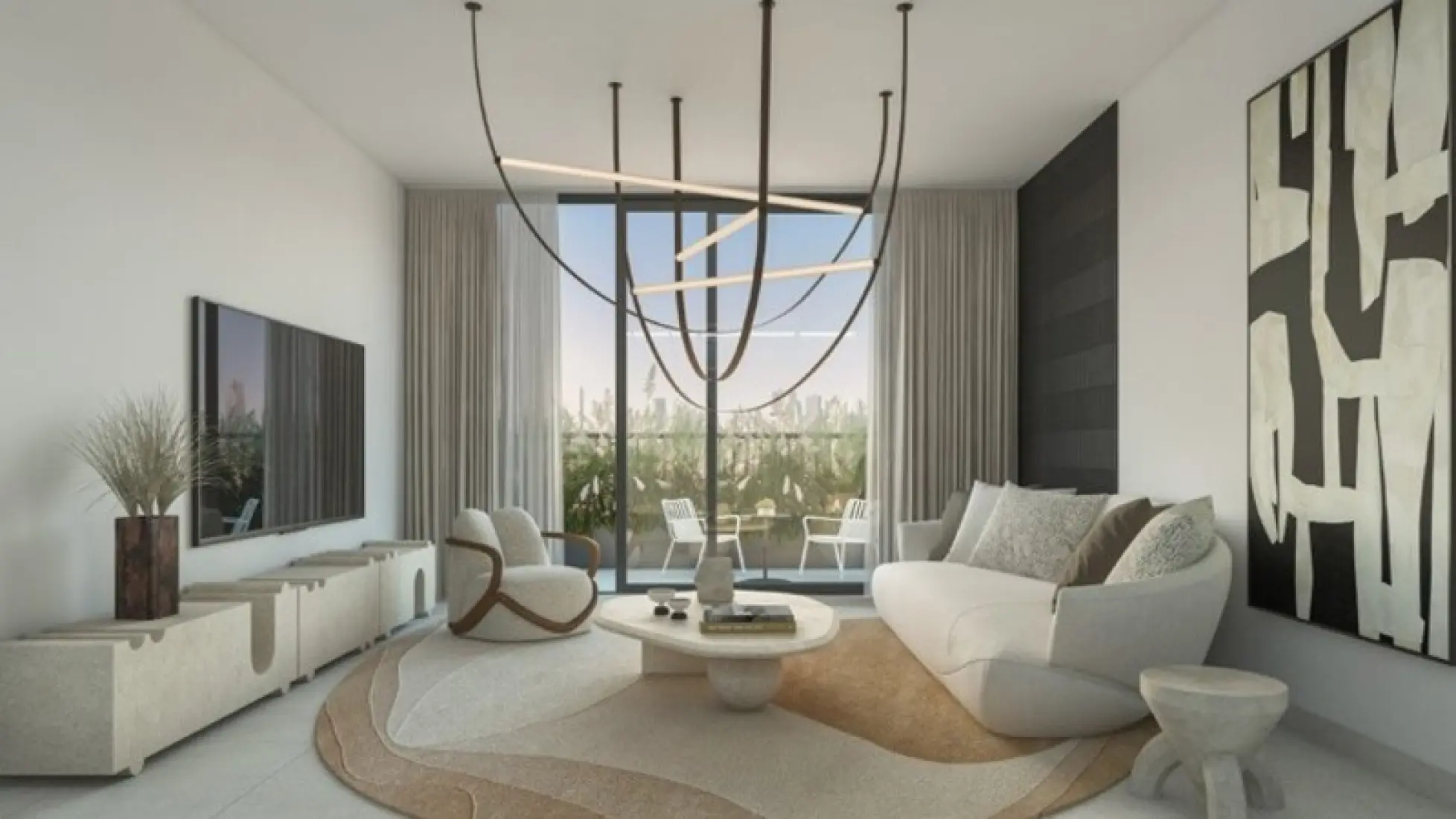 Semi-furnished finishing 5