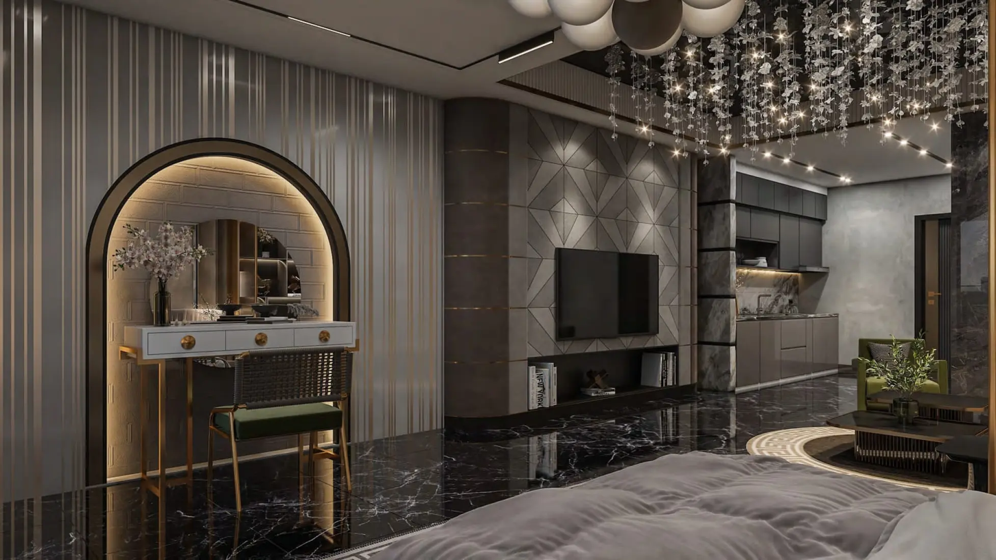 Semi-furnished finishing 1