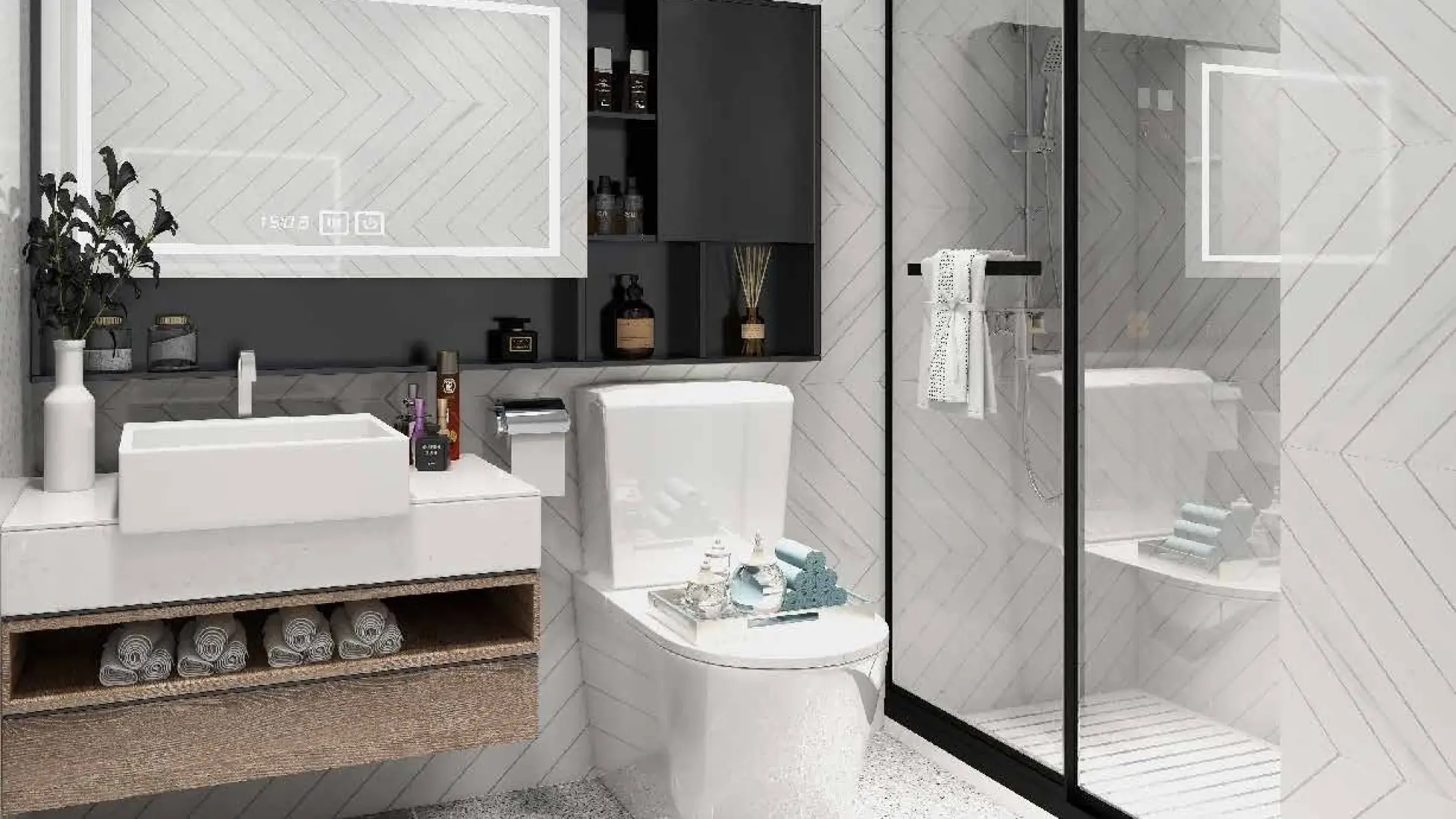 Semi-furnished finishing 7