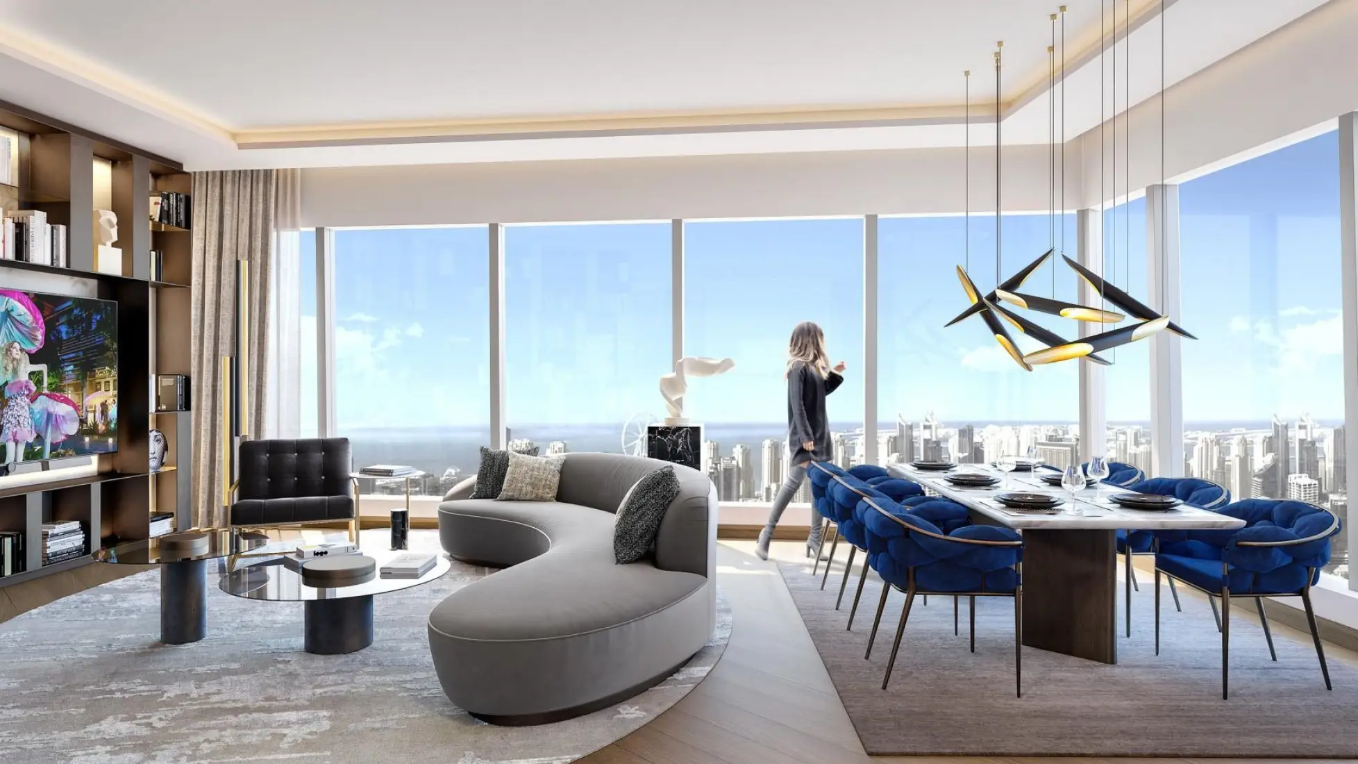 Semi-furnished finishing 2