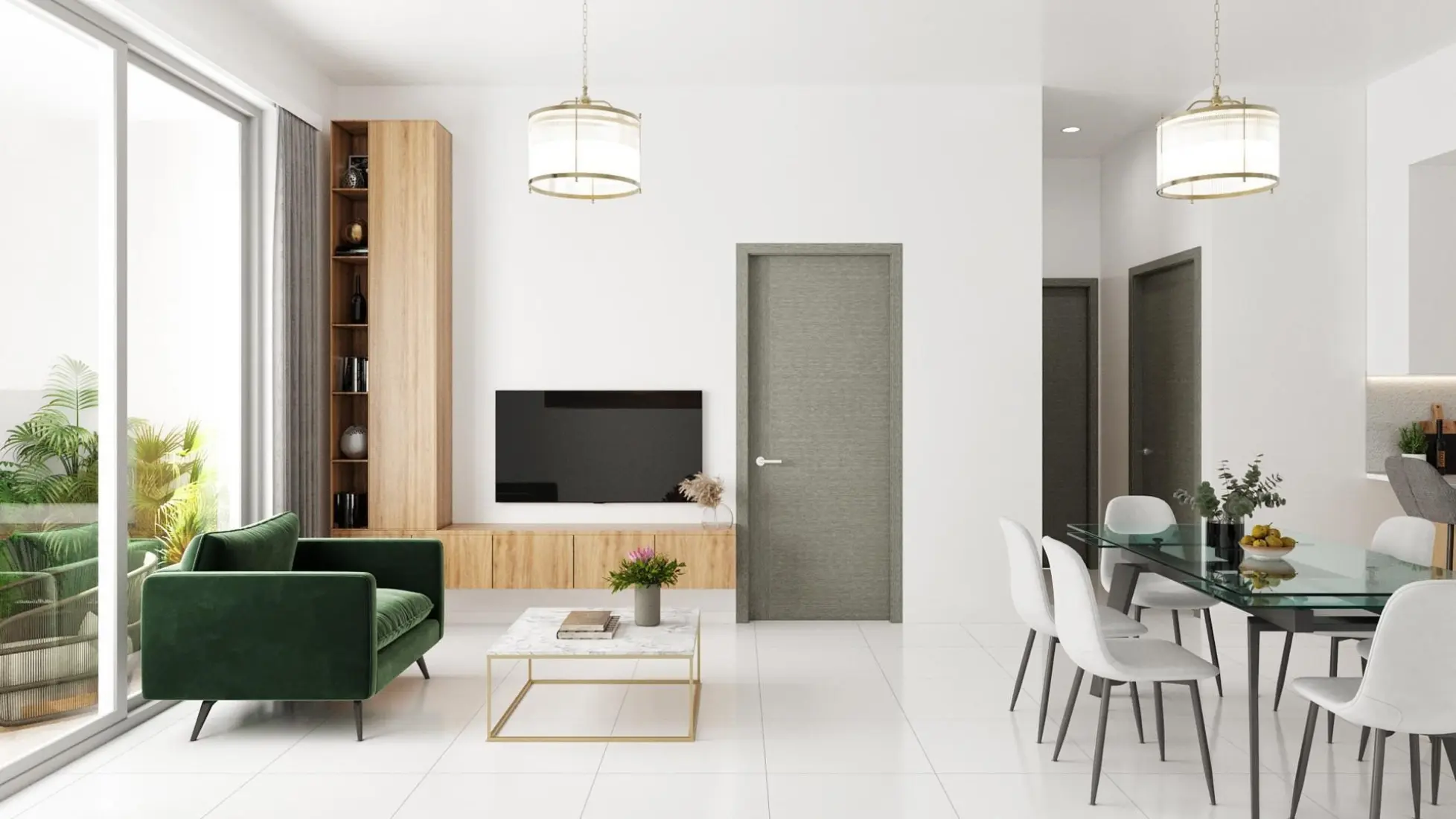 Semi-furnished finishing 1