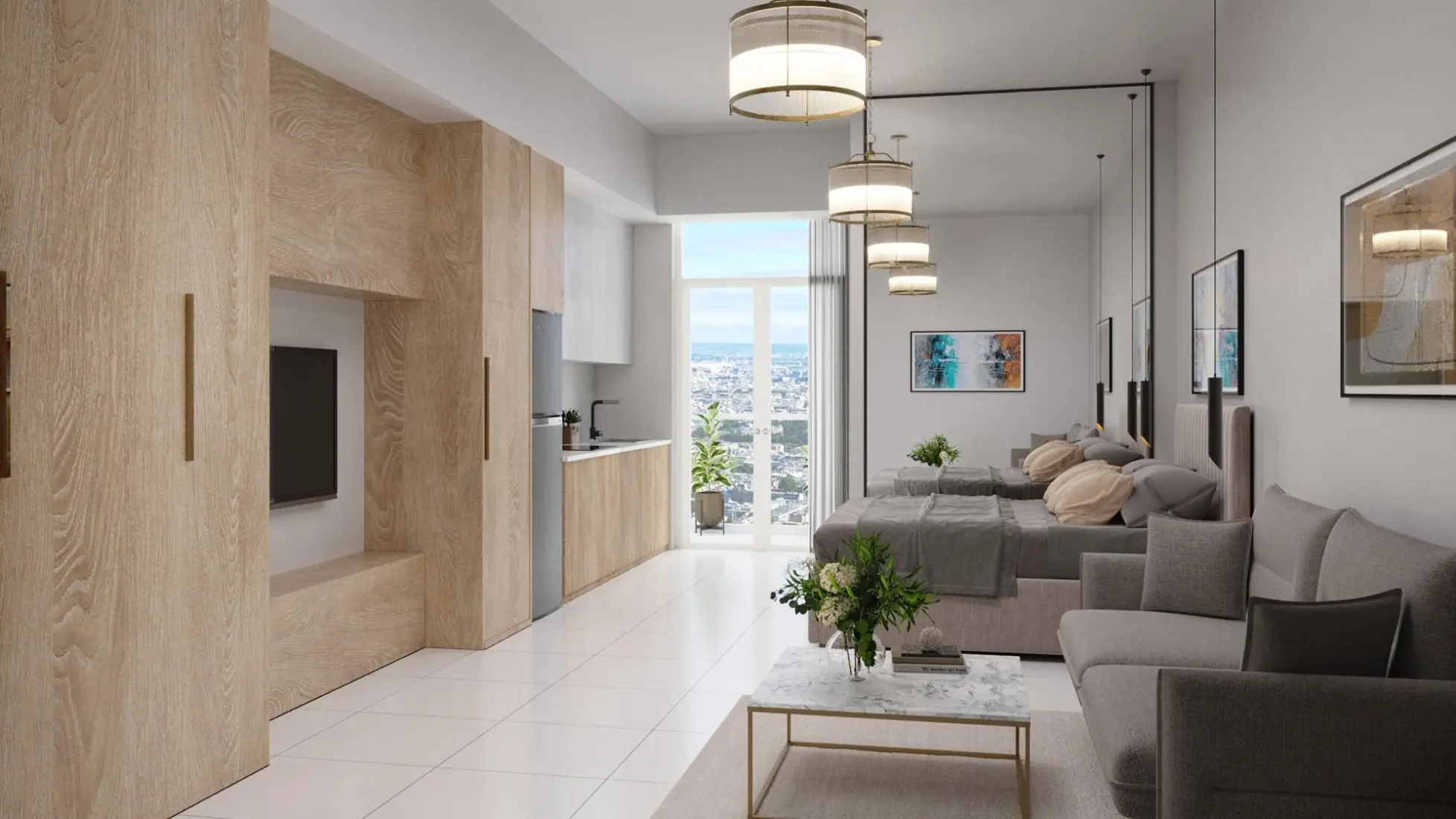 Semi-furnished finishing 2