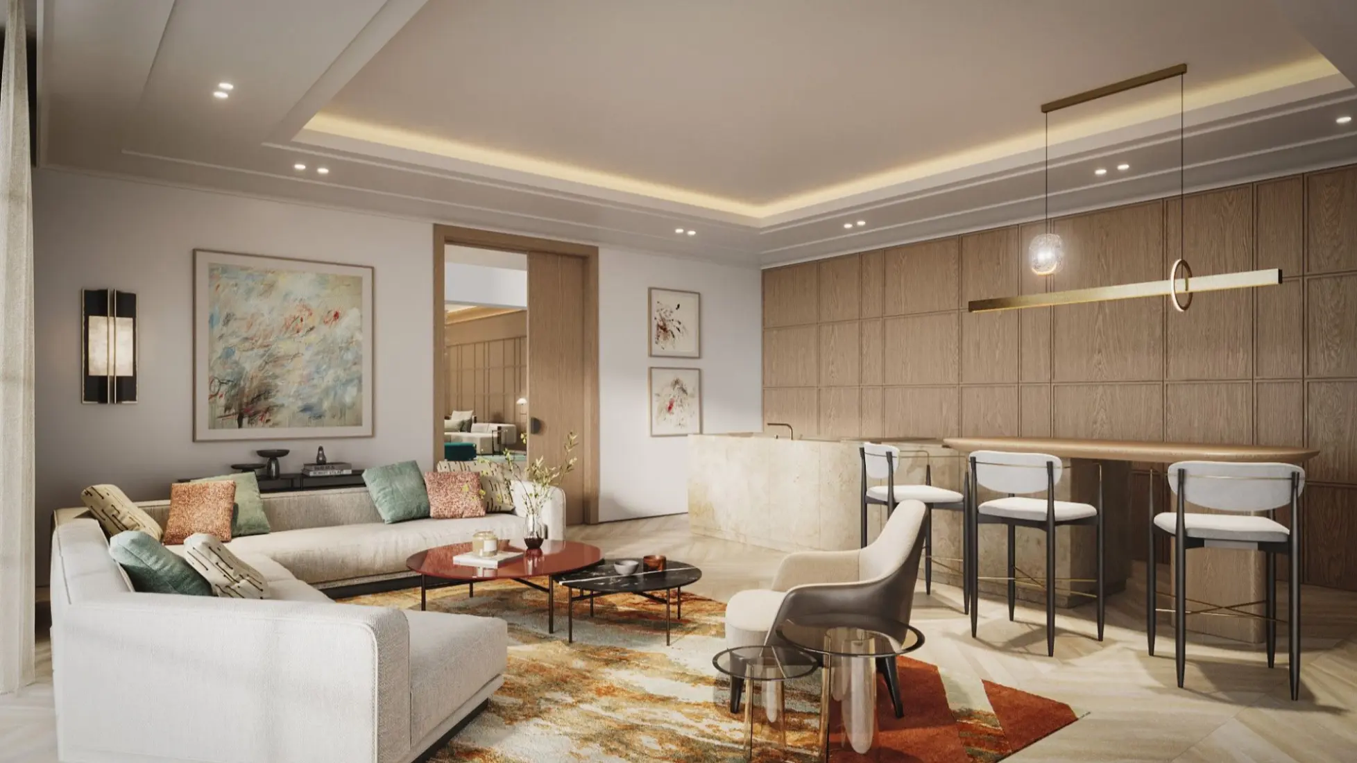 Semi-furnished finishing 2