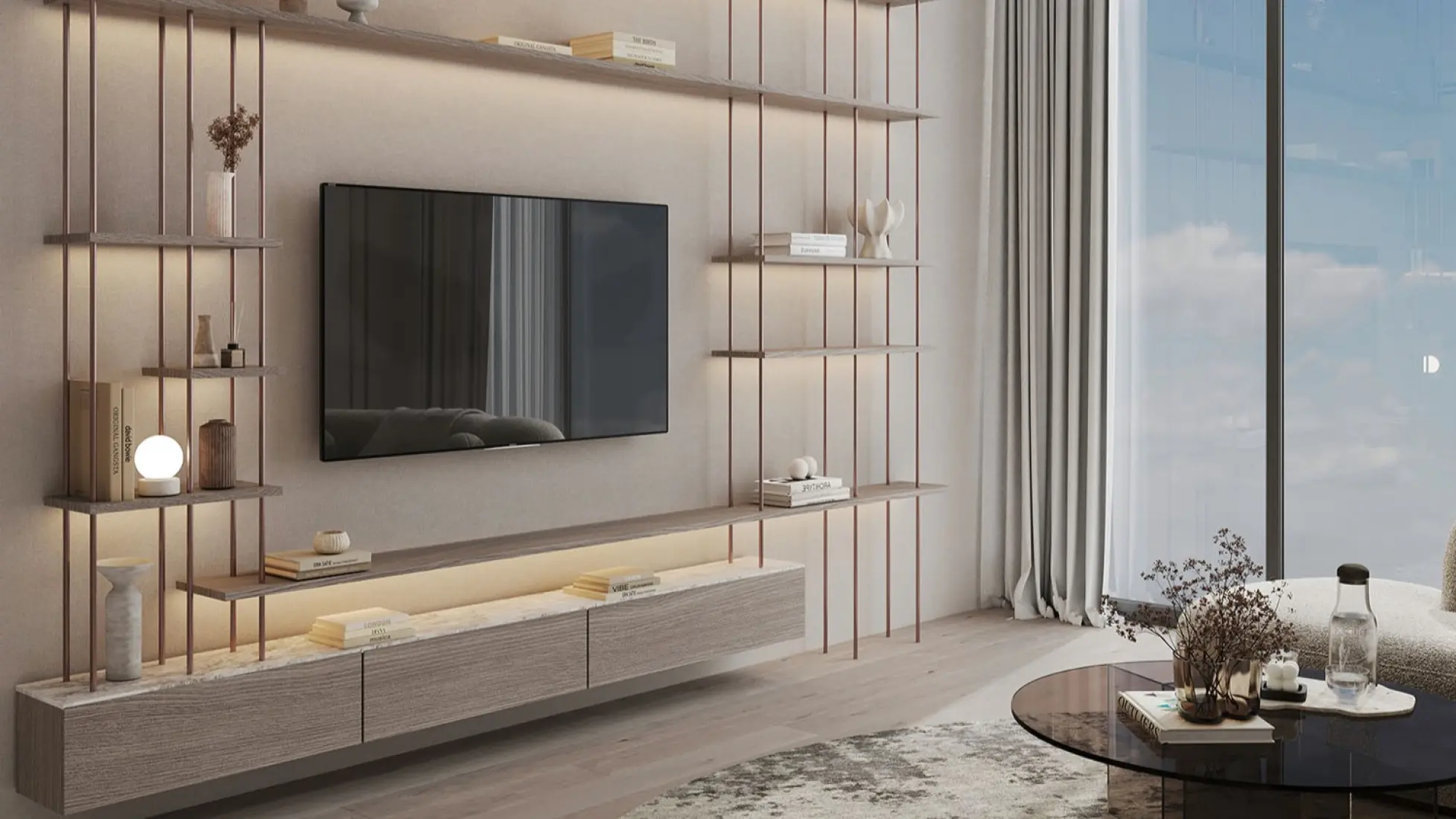 Semi-furnished finishing 3