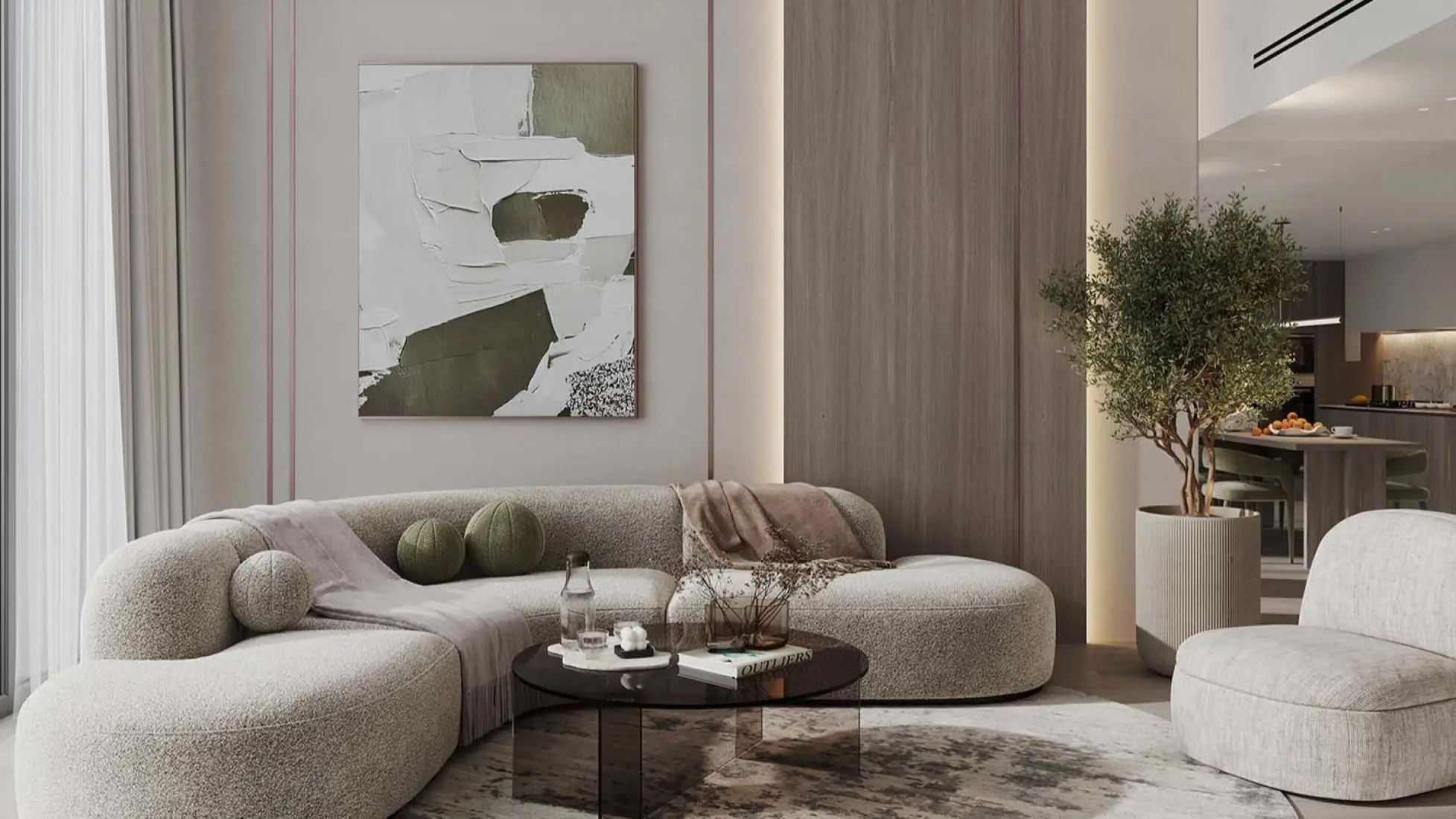 Semi-furnished finishing 4