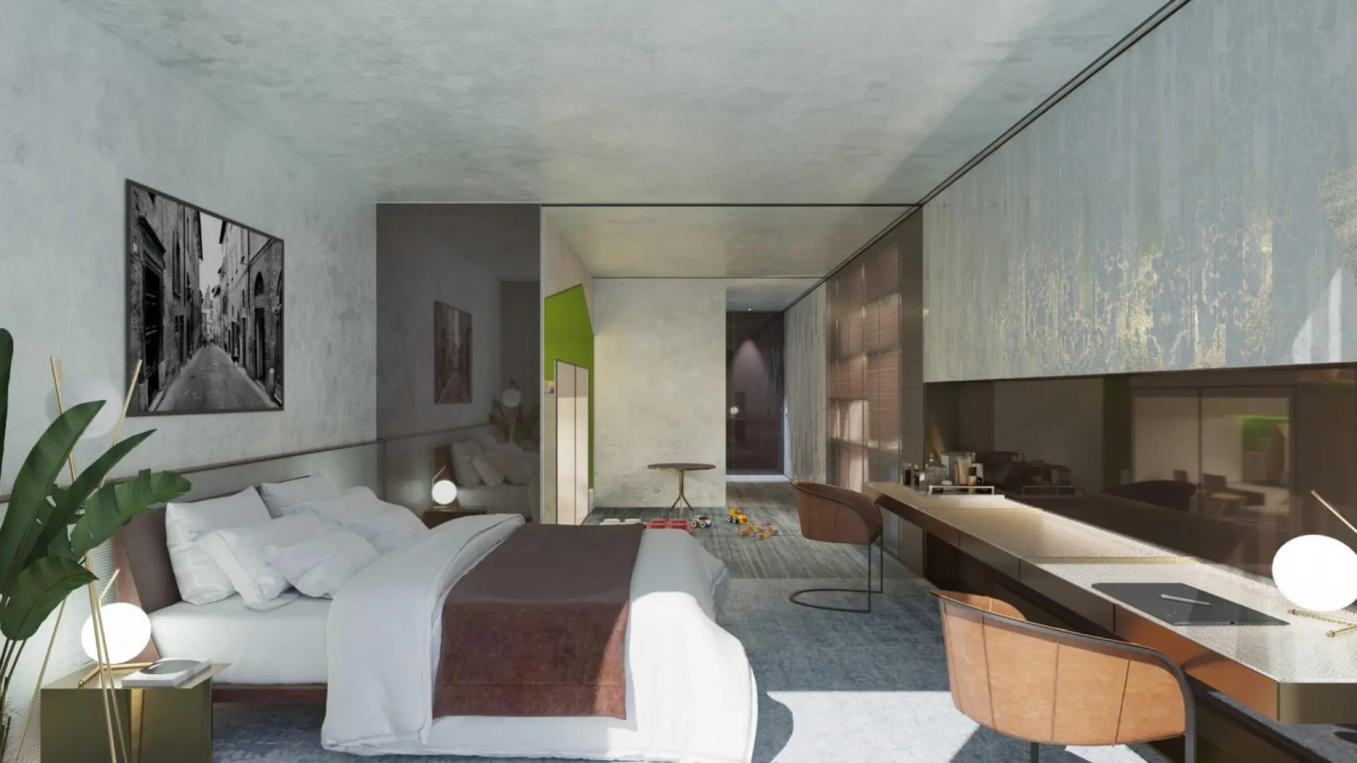 Semi-furnished finishing 2