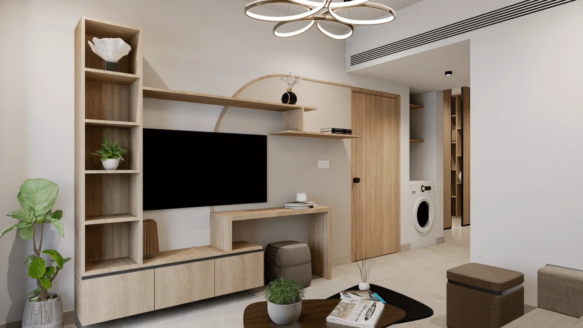 Semi-furnished finishing 1