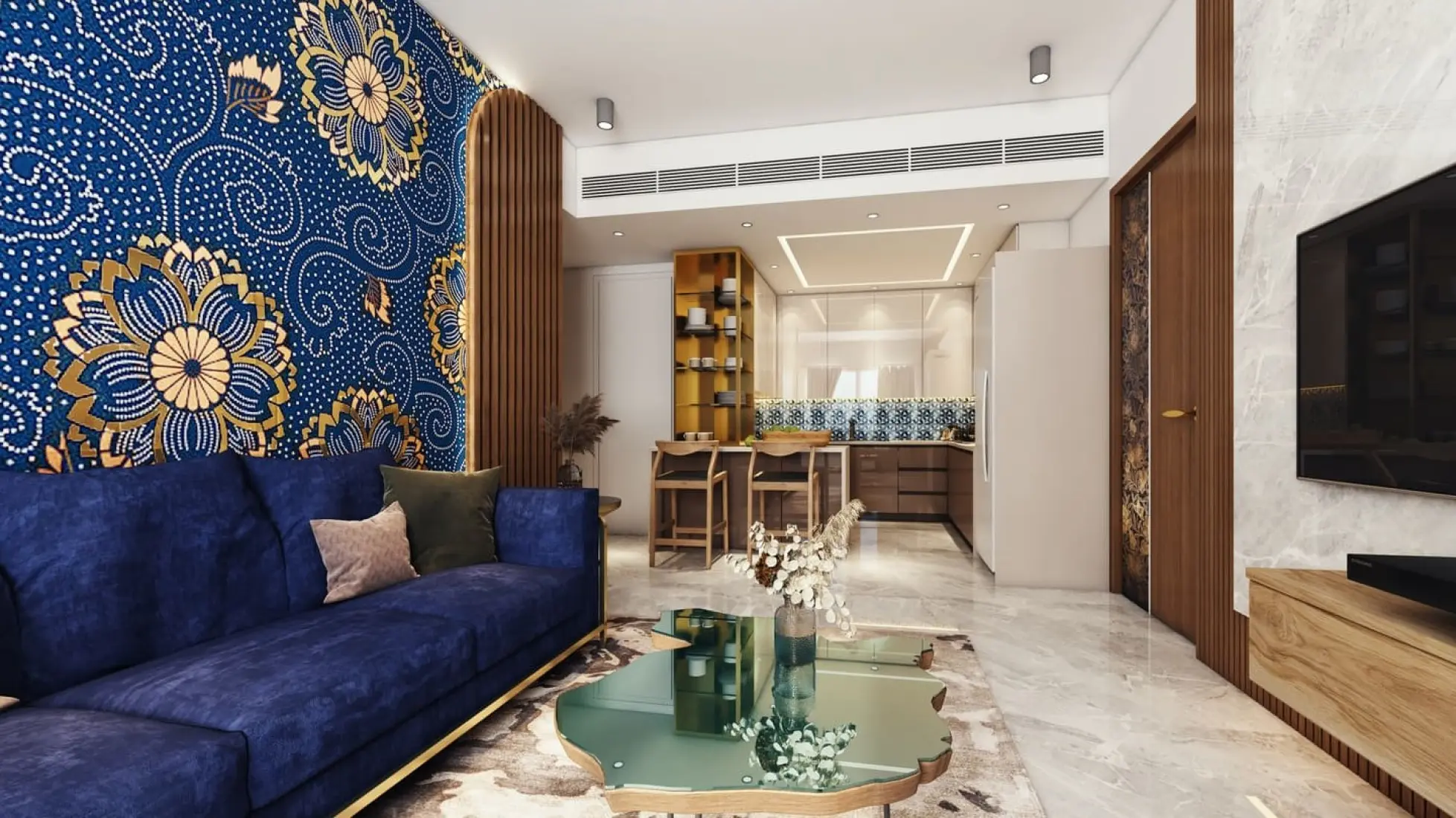 Semi-furnished finishing 4