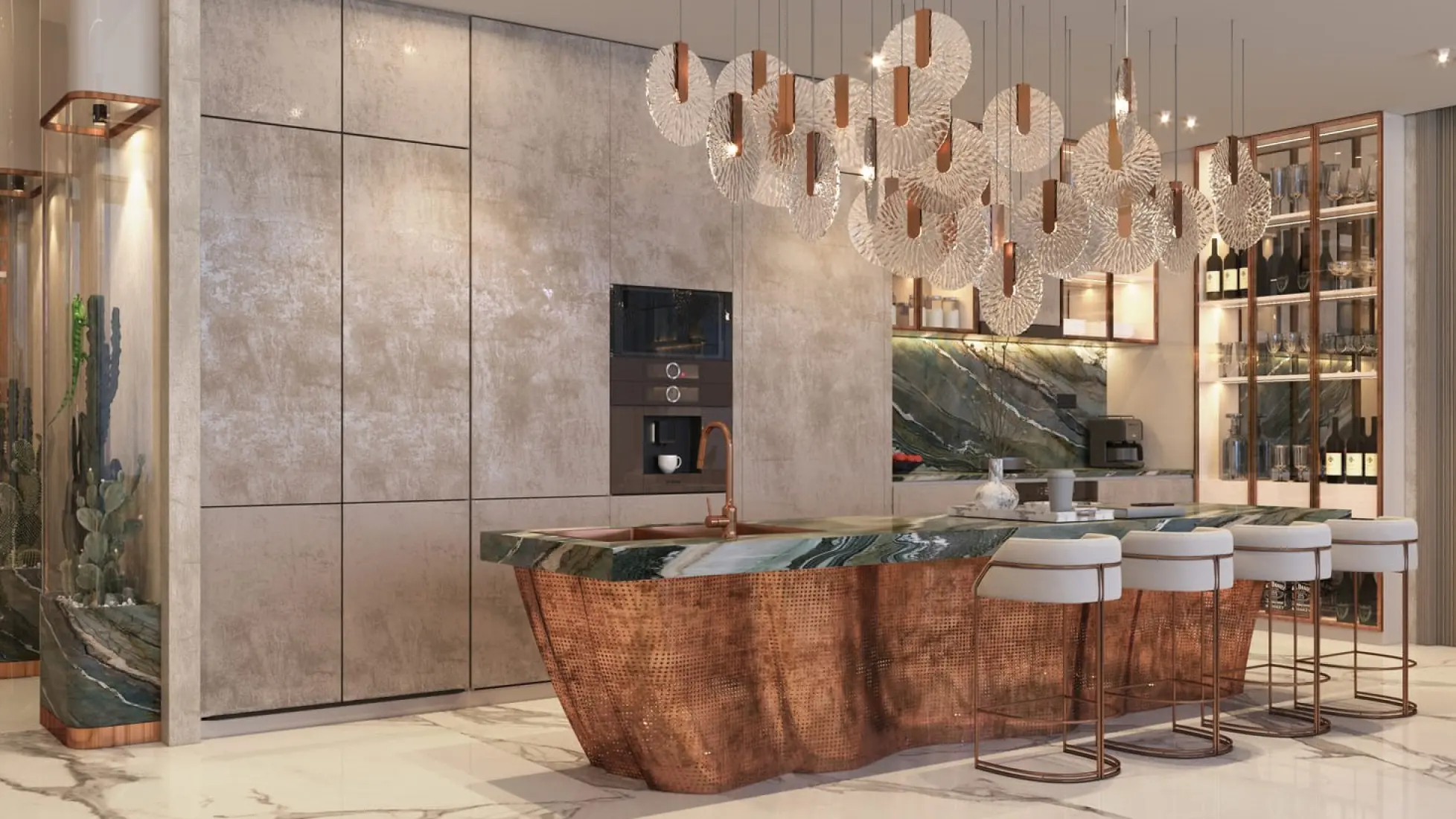 Semi-furnished finishing 2