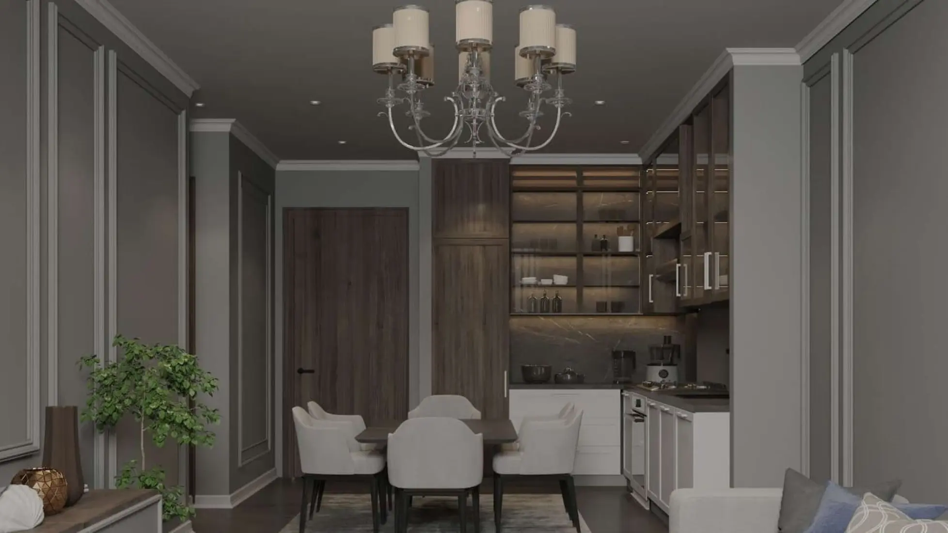 Semi-furnished finishing 4