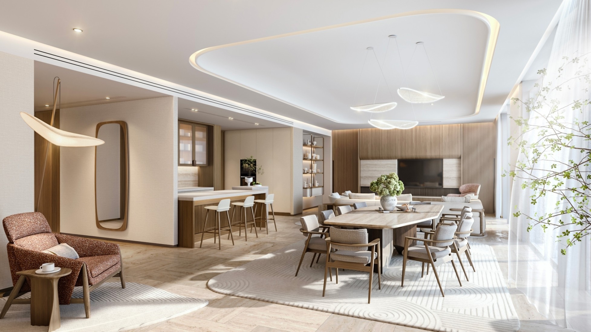 Semi-furnished finishing 1