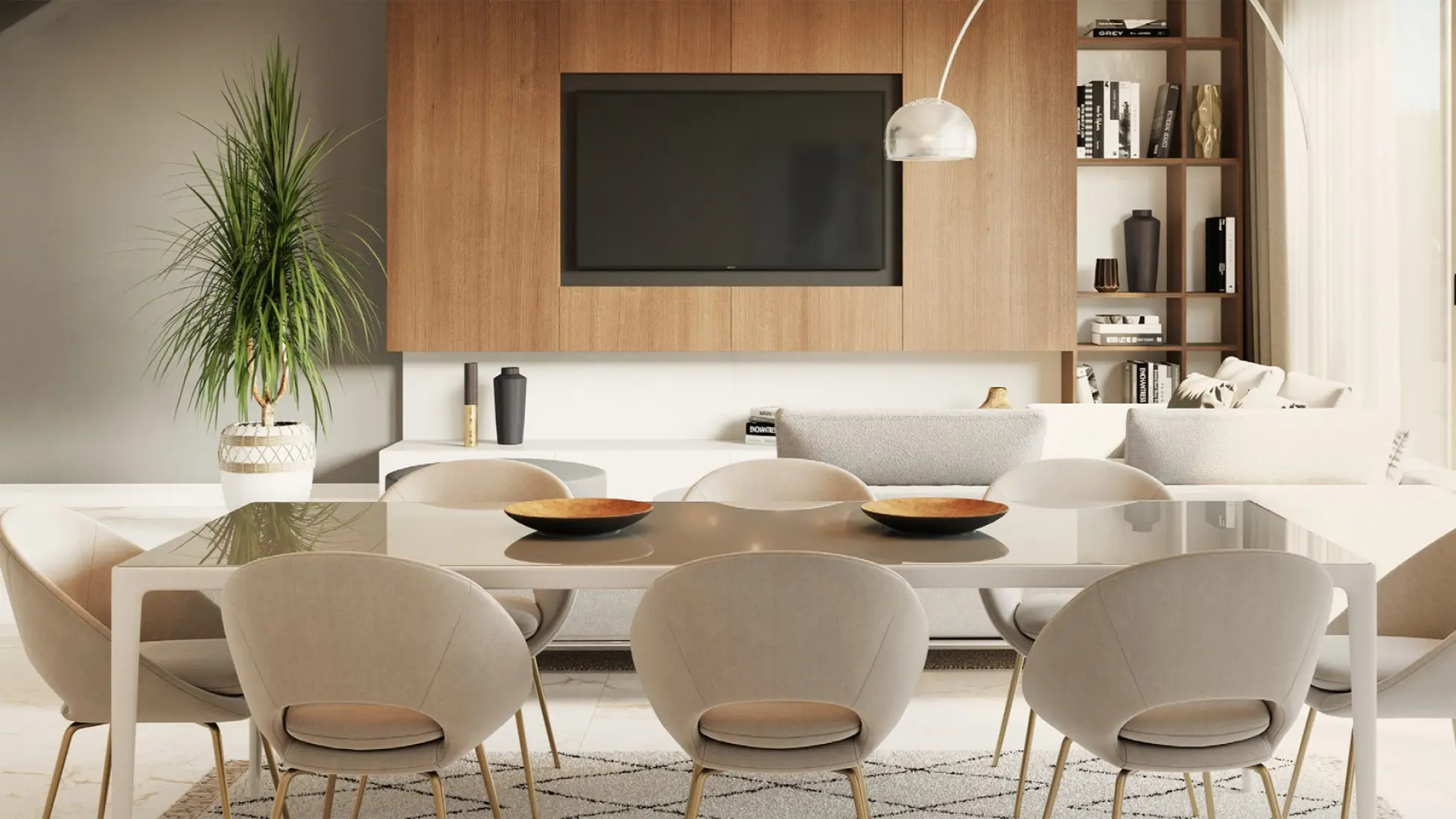 Semi-furnished finishing 4