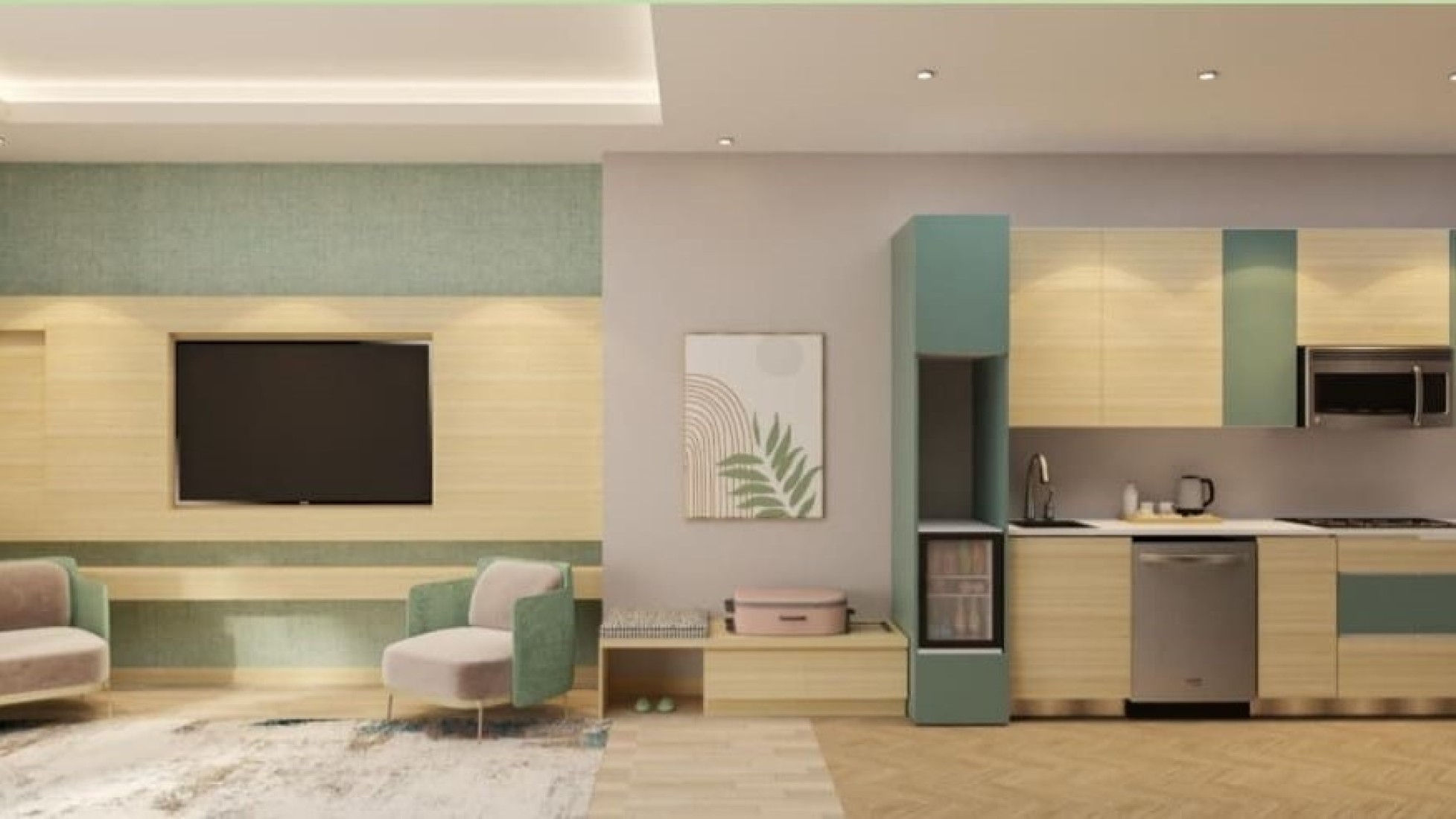 Semi-furnished finishing 1