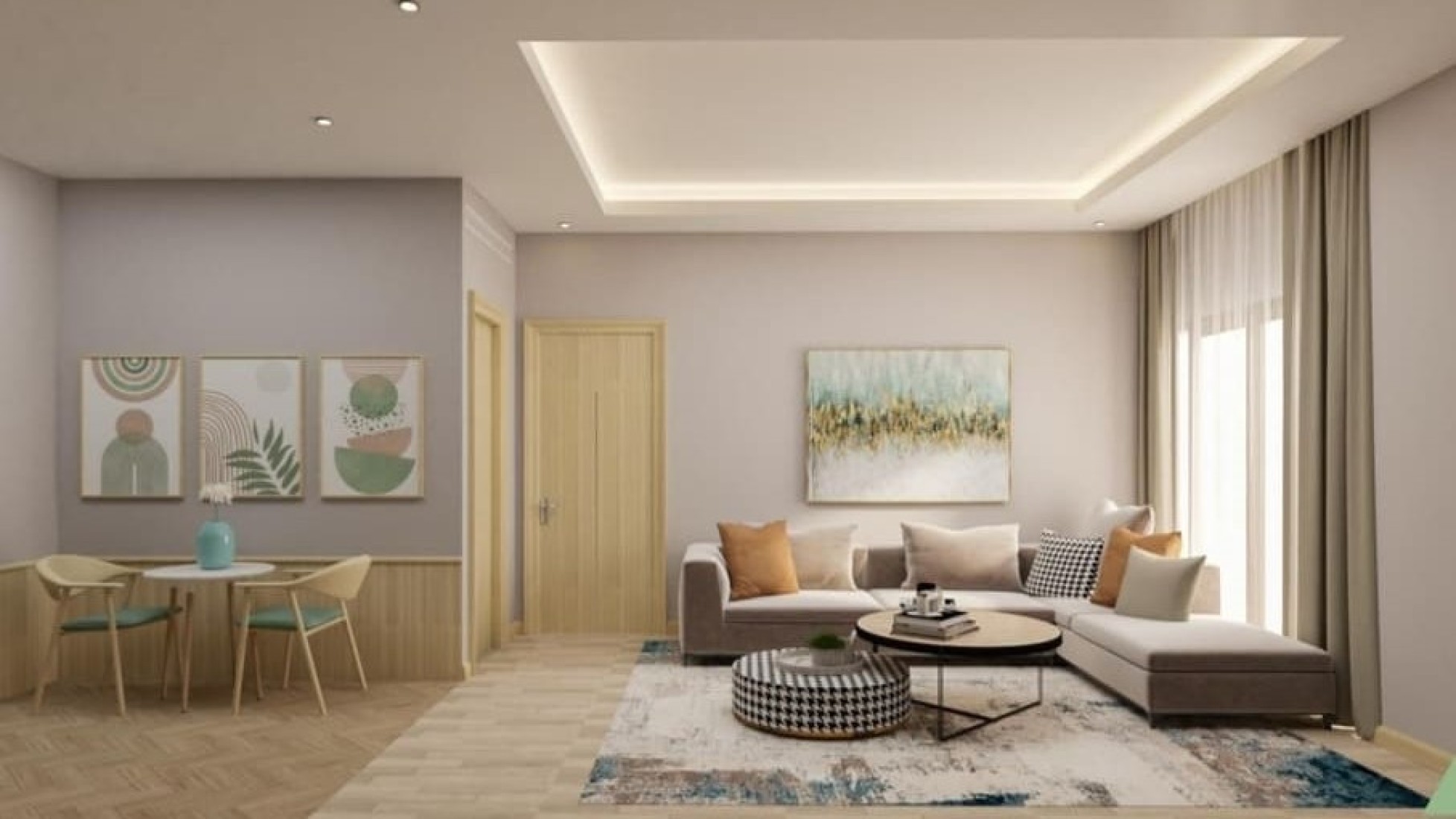 Semi-furnished finishing 3