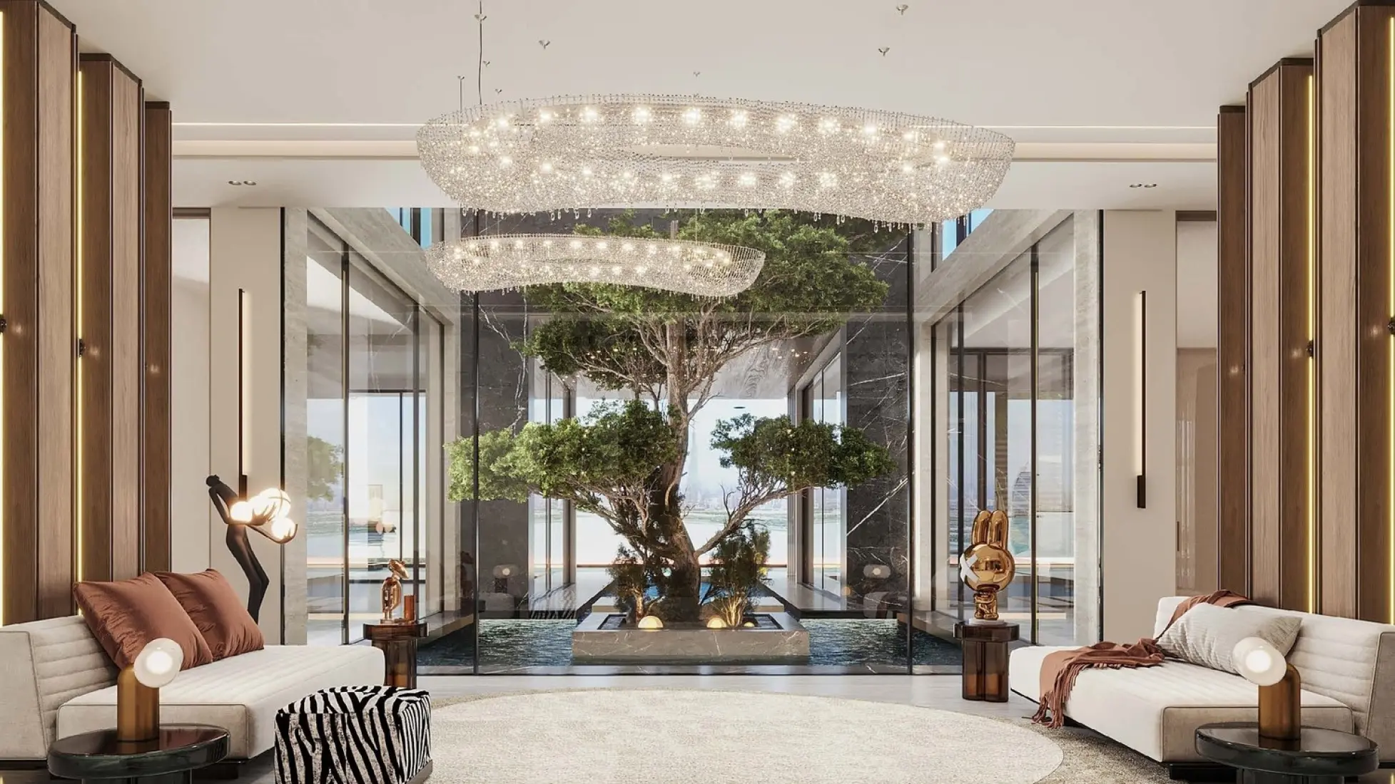 Semi-furnished finishing 2