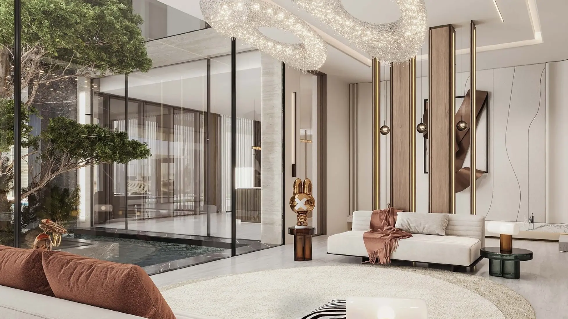 Semi-furnished finishing 4