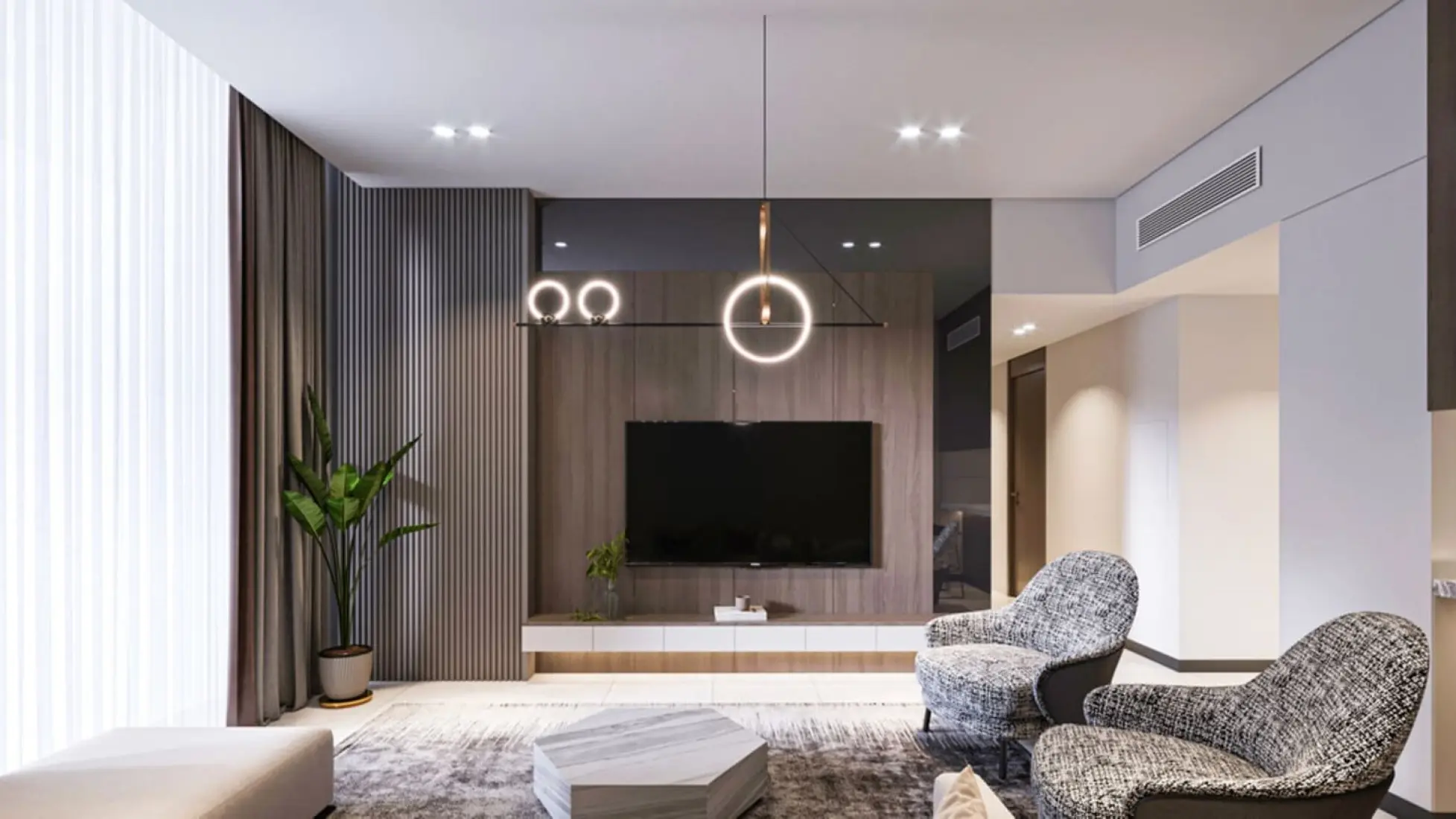 Semi-furnished finishing 2