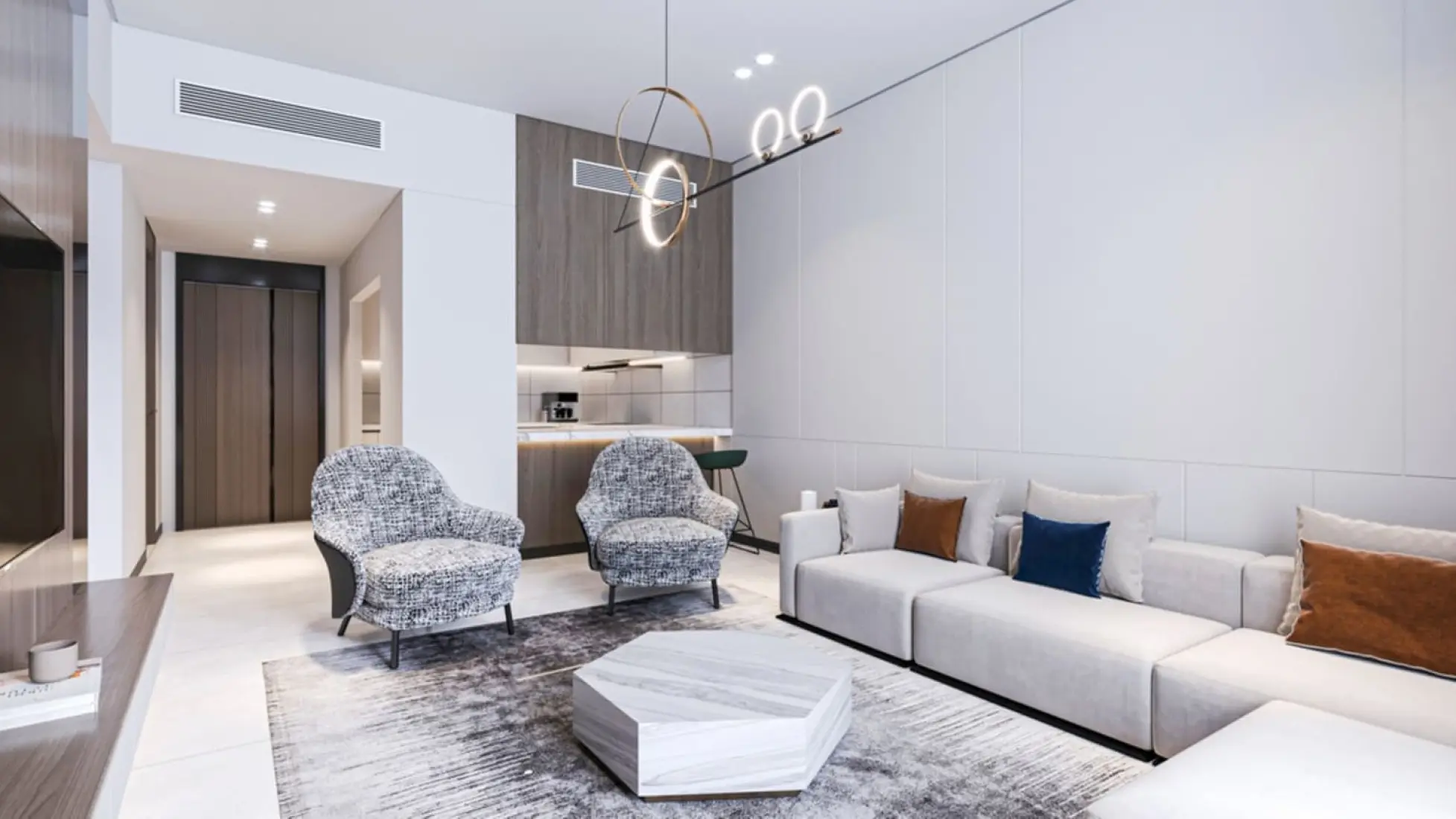 Semi-furnished finishing 3