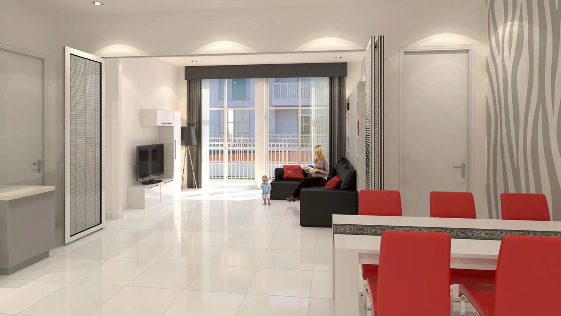 Unfurnished finishing 5