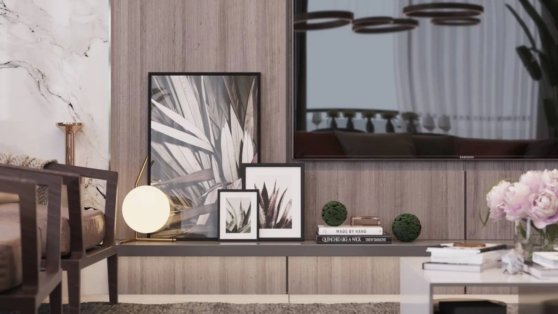 Semi-furnished finishing 7