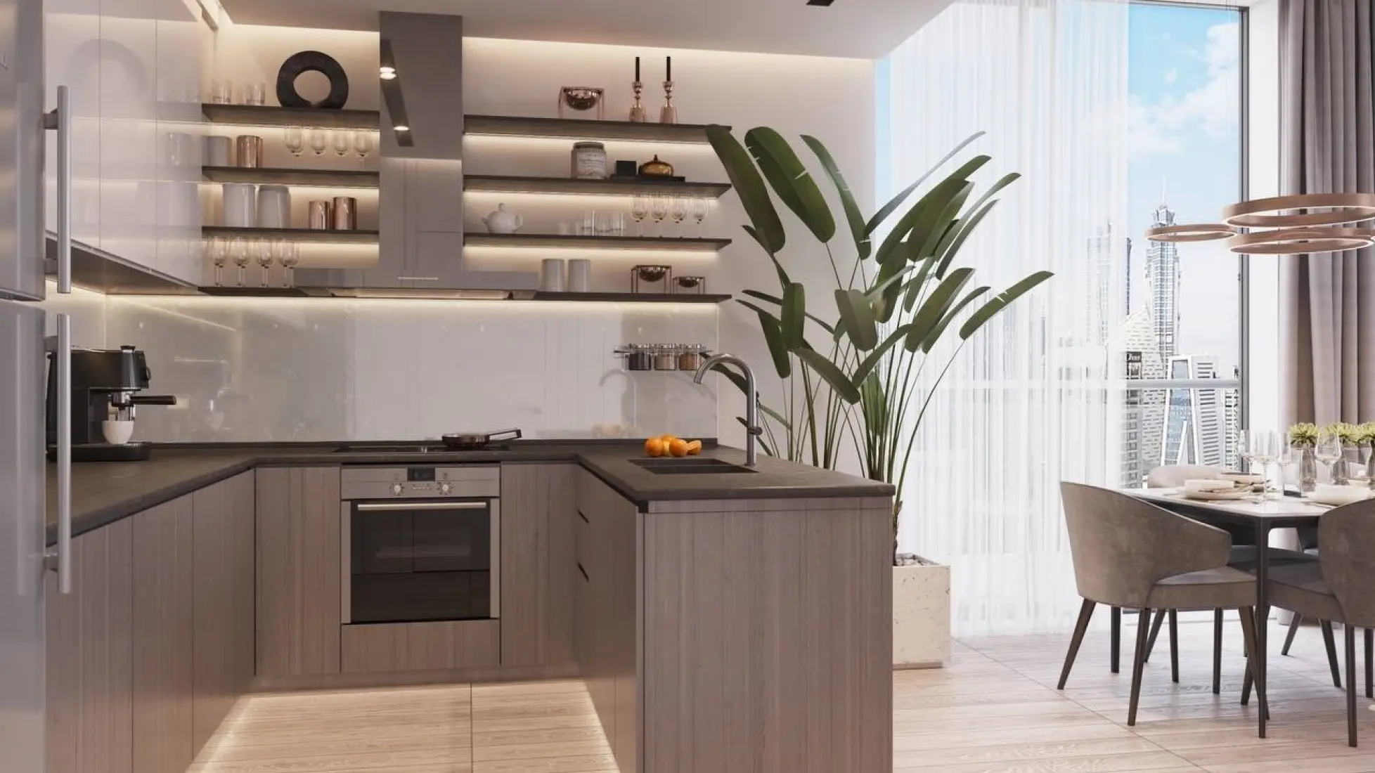 Semi-furnished finishing 10