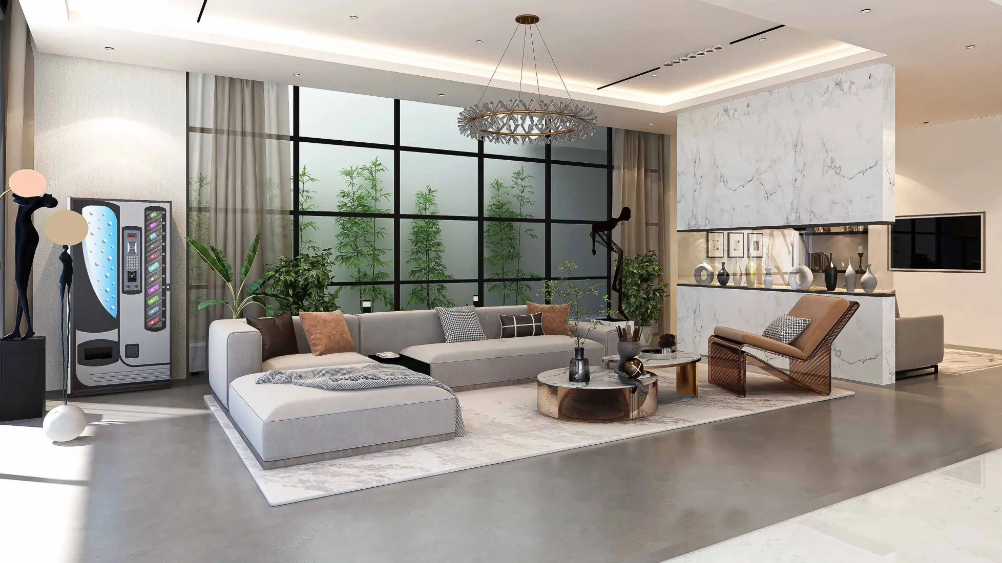 Semi-furnished finishing 2