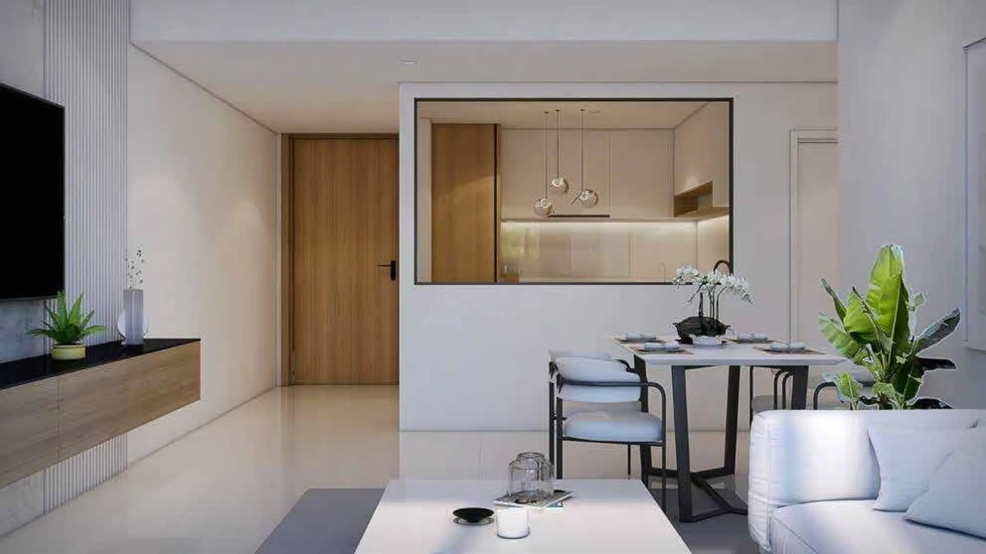 Semi-furnished finishing 8