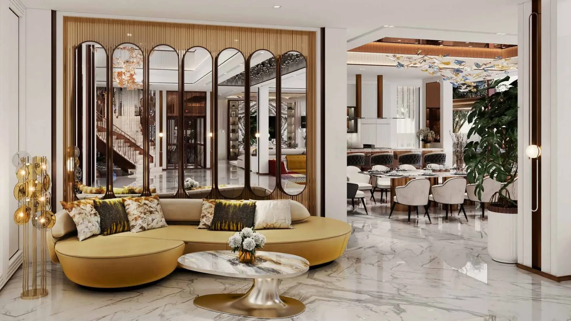 Semi-furnished finishing 2