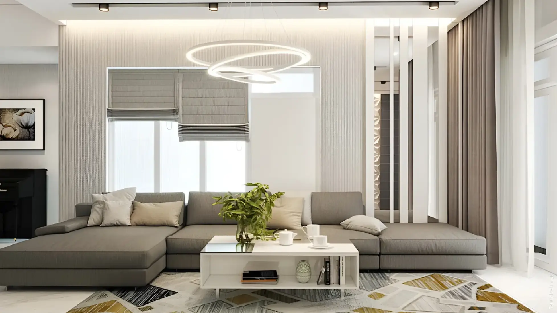 Semi-furnished finishing 4