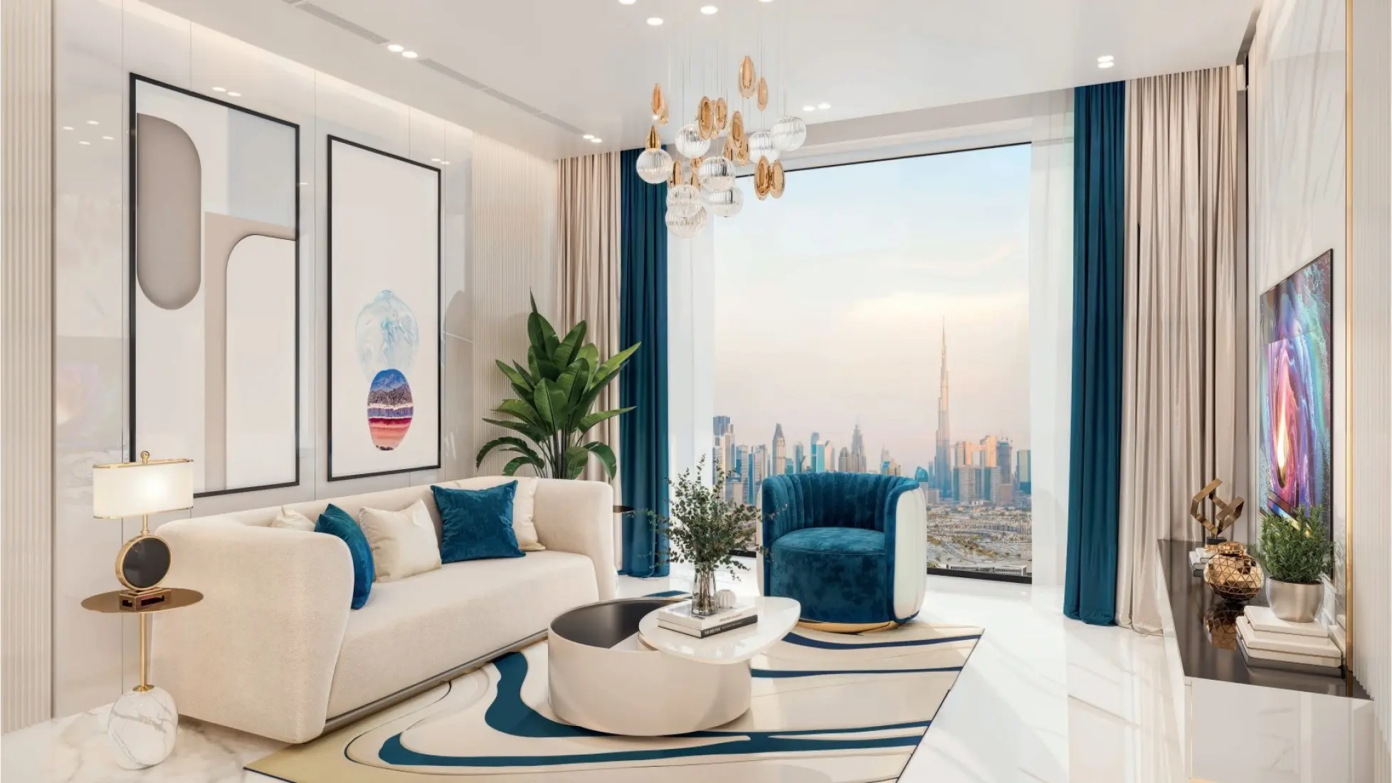 Semi-furnished finishing 2