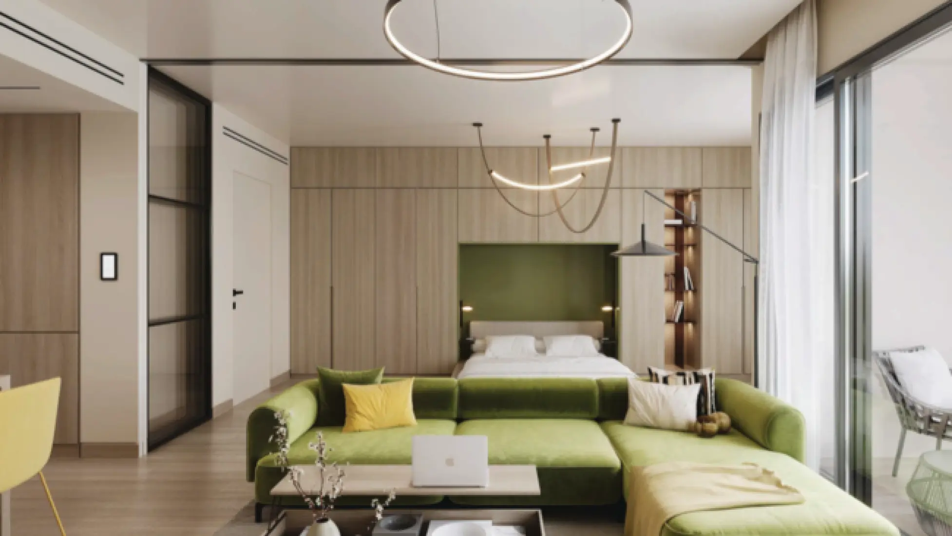 Semi-furnished finishing 2