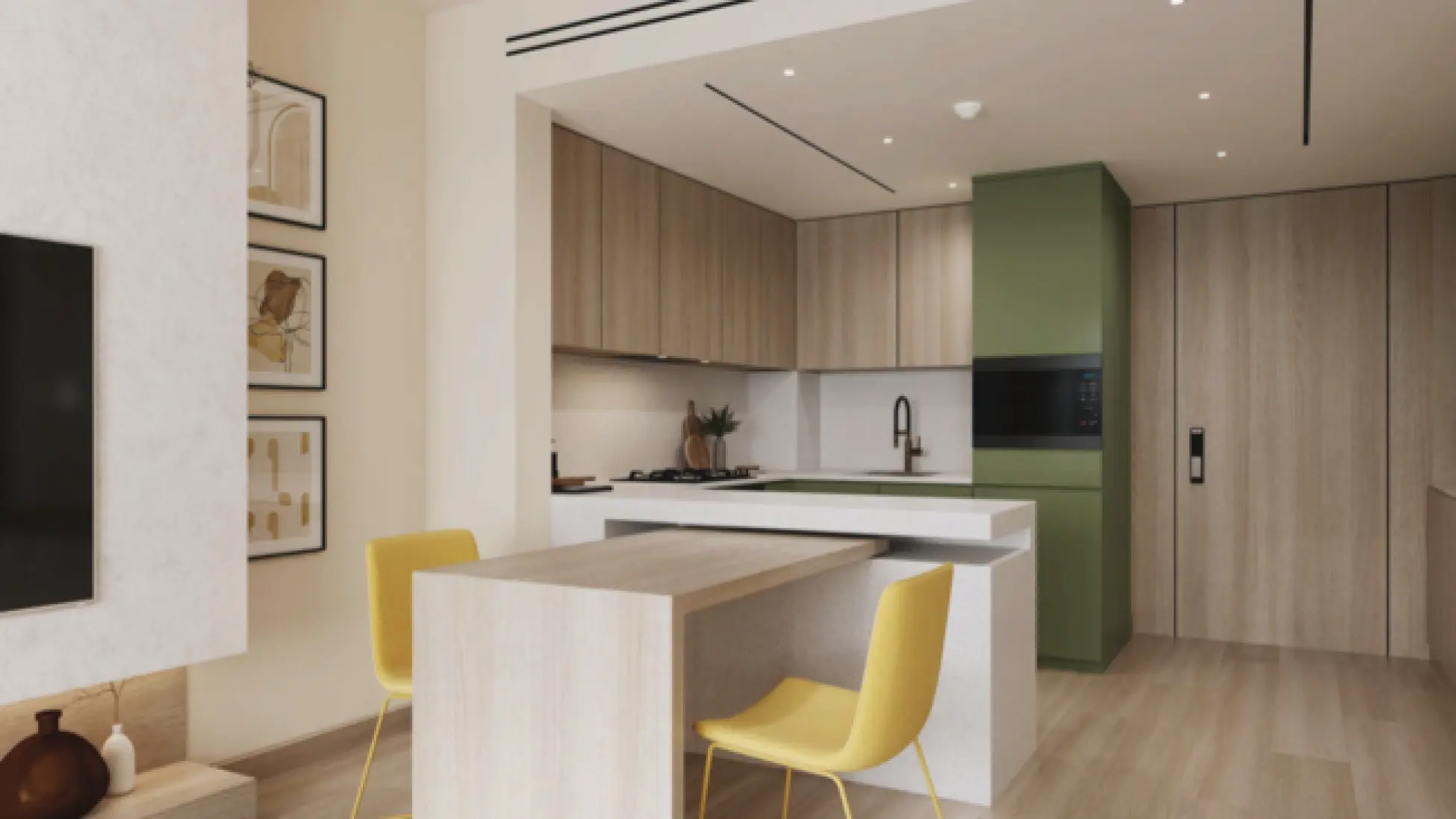 Semi-furnished finishing 3