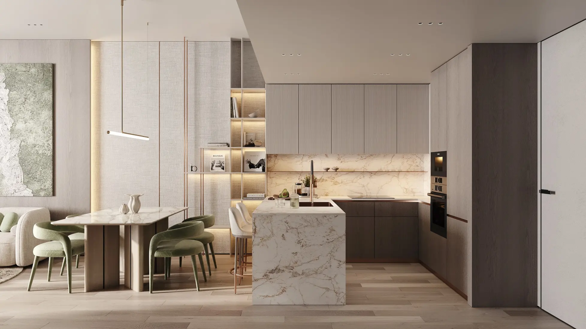 Semi-furnished finishing 1