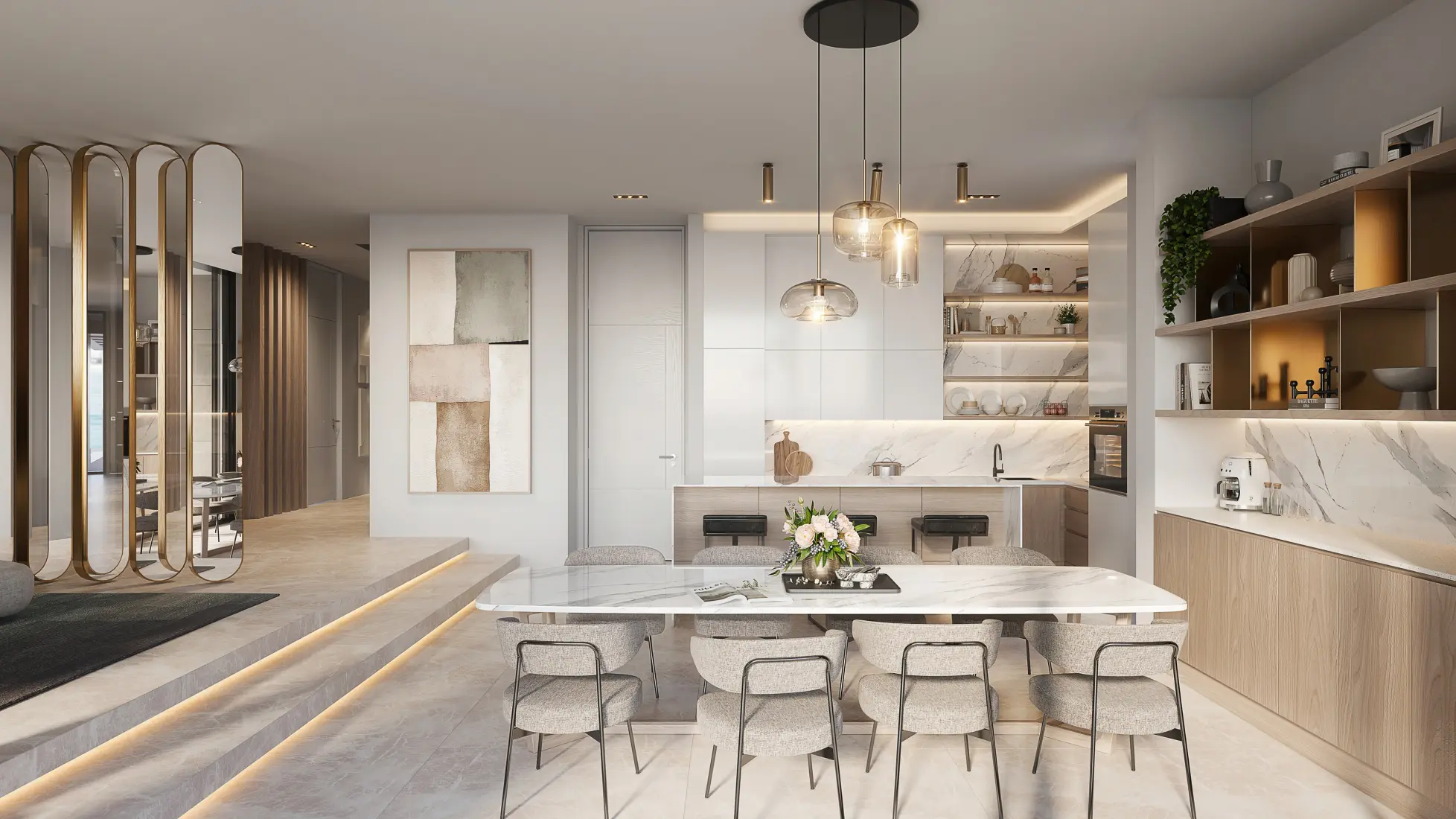 Semi-furnished finishing 4