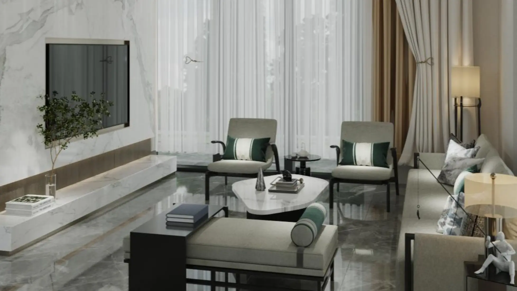 Unfurnished finishing 2