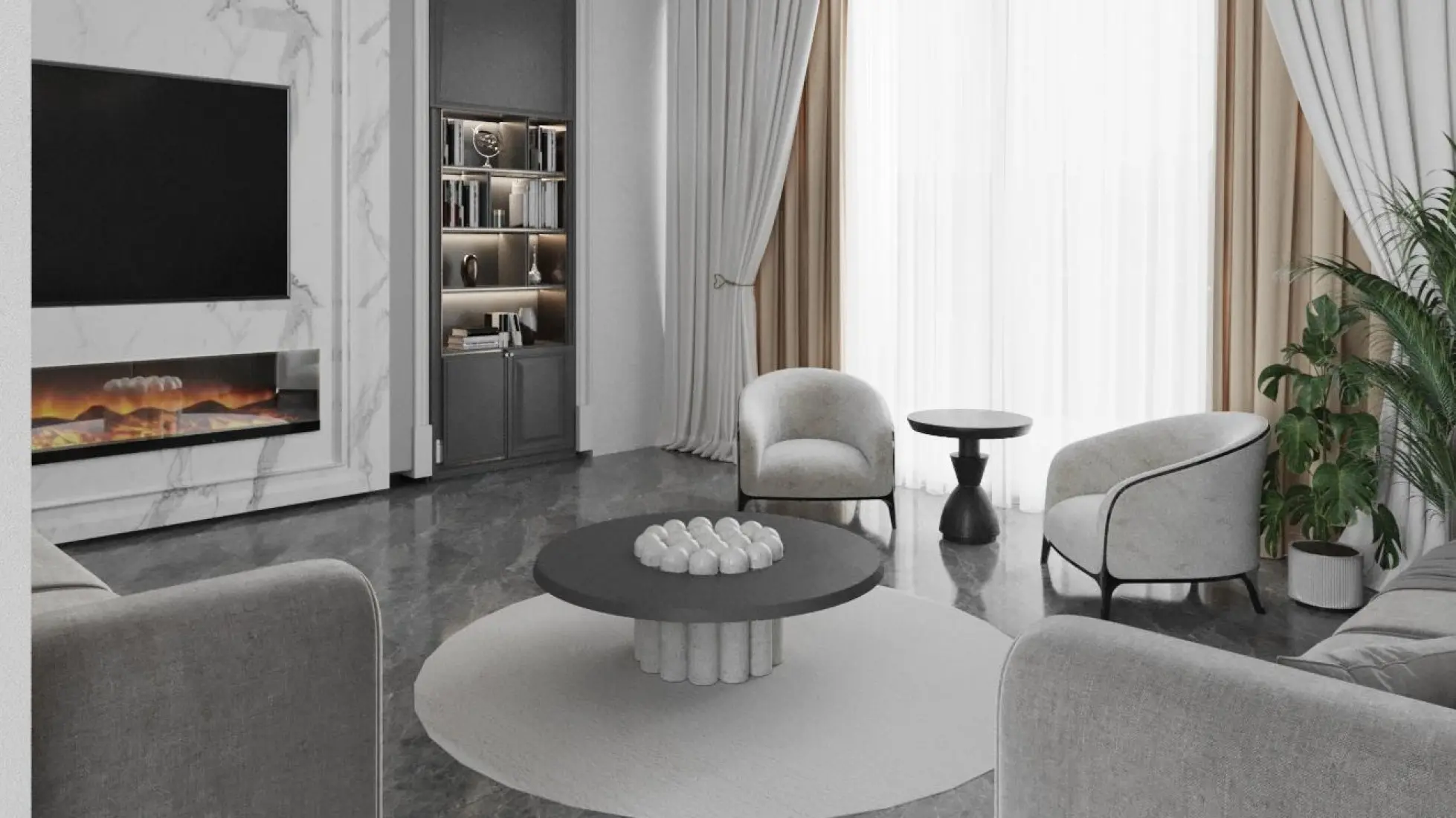 Unfurnished finishing 3