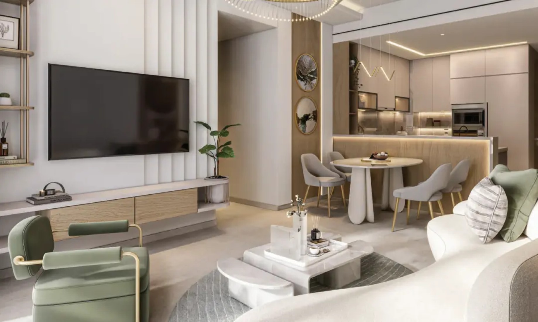 Semi-furnished finishing 1