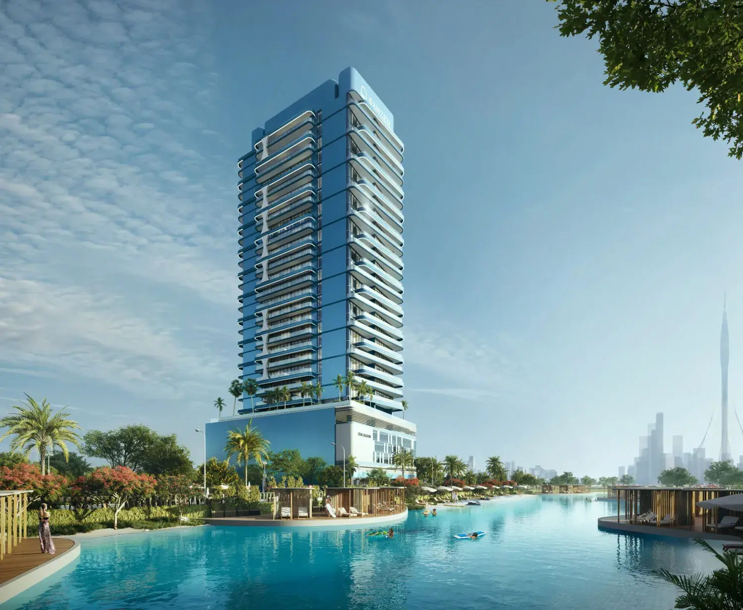 Zen Lagoons by Sanzen